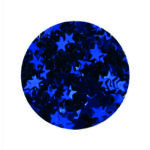 Paillettes Stelle 02 Blu