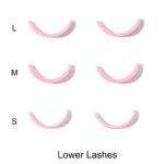 Bigodini in Silicone Lower Lashes