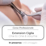 Corso di Extension Ciglia One to One più Volume