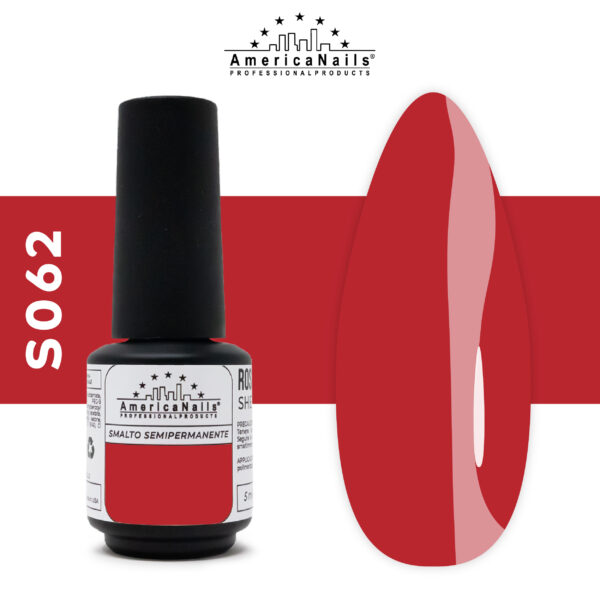 Smalto Semipermanente Milano Red S062